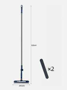 360° Rotating Double-Sided Window Cleaning Tool, Multi-Functional High-Rise Glass Squeegee With Scraper For Exterior Windows, Floors And Car Windshields, Household Cleaning Tool, Home Essentials And House Accessories For Easy Daily Cleaning - A - View 13