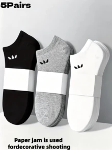 1/5/10/15/20 Pairs Socks, Men's Socks, Short Socks, White Socks, Grey Socks, Black Socks, Women's Socks - Multicolor - View 11