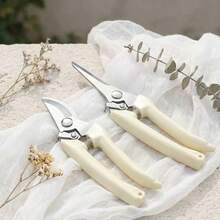 1pc Gardening Shears, Flower Scissors Set, Pruning Shears, Gardening Tools, Suitable For Shrubs, Roses And Fruit Trees, Can Be Used In Flower Shops, Yards And Orchards - Pruning Shears - View 3