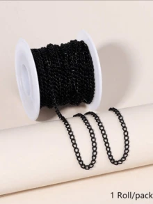 Jewelry Making Chain Tail Chain 1 Roll, Total Length 393 Inches - Yellow Gold - View 11