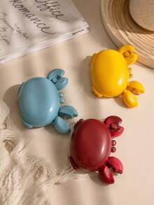 1pc 3-In-1 Magnetic Crab Bottle Opener, Cute Cartoon Animal Design, Multi-Function Tool With Beer Bottle Opener, Retractable Utility Knife, Mini Scissors, Portable Kitchen Gadget Fridge Magnet, Creative Gift For Birthday, Housewarming, Kitchen, Autumn Decor, Room Decor, Bedroom Decor - Multicolor - View 7