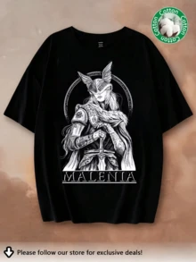 Women T-Shirts - 黑色 - 查看 1