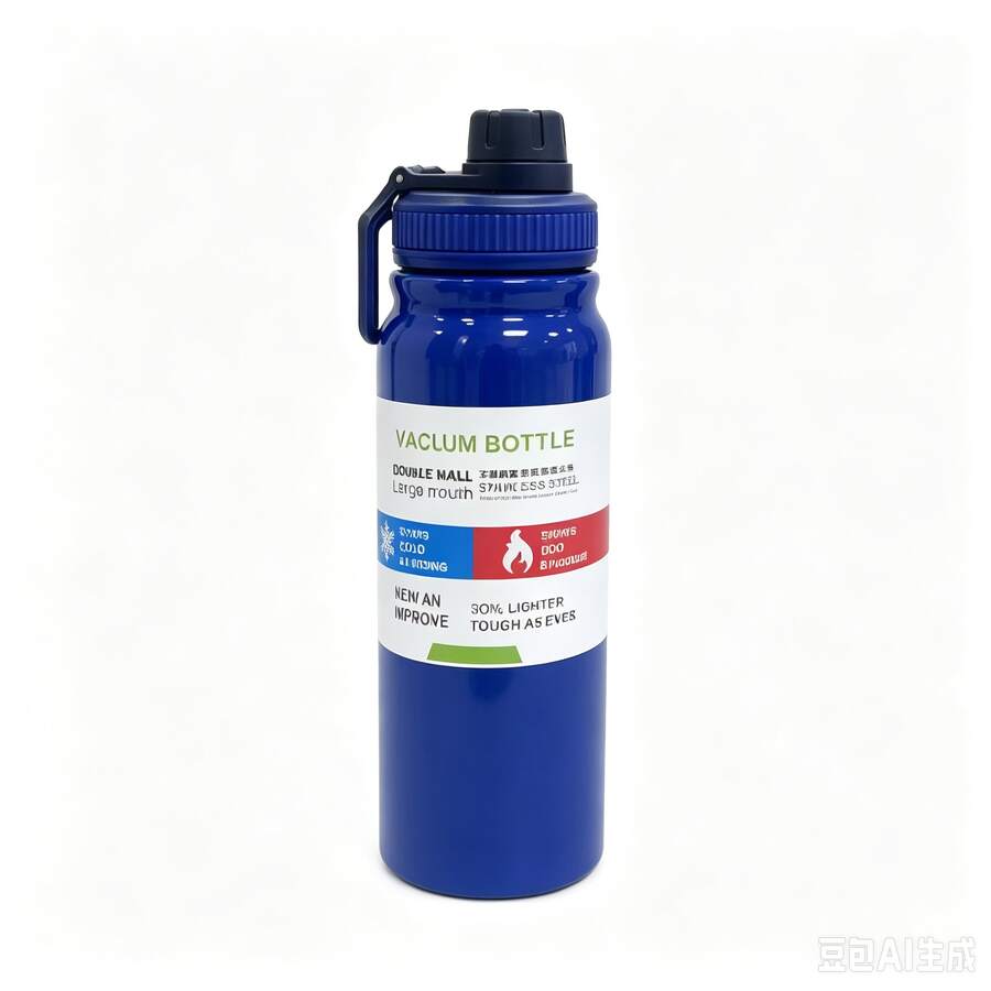 Vacuum Flasks & Thermoses - Blue - View 1