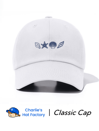 1 Buah Topi Baseball dengan Grafis "The Sea Calls Me", Topi Kasual Model Ayah Unisex, Topi Pantai Estetik untuk Pria dan Wanita, Sempurna untuk Perjalanan Musim Panas