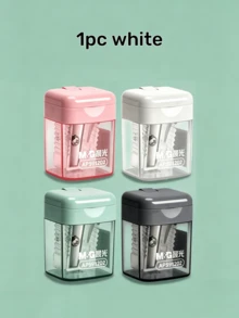 Single Hole Pencil Sharpener, Premium Student Pencil Sharpener, Durable And Easy To Clean, With Cover To Prevent Mess, Compact Design, Suitable For Office And Home Desktop Stationery, School Manual Pencil Sharpener, Eyebrow Pencil Sharpener - Single-hole Pencil Sharpener - View 8