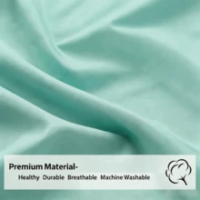 Flat Sheets - Aqua Green - View 2