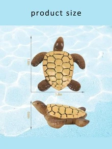 50/30/10/1pc Mini Turtle Figurines, Fairy Garden Turtle Resin Model, Aquarium Decor, Moss Landscape Decoration, DIY Craft, Beach Theme Party, Outdoor Garden Decor - A - View 6