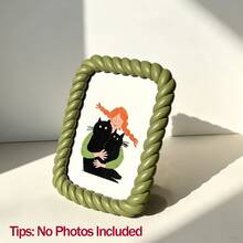 Vintage Rope Art Photo Frame Set, Suitable For Desktop Decor And Rustic Wedding Table, Carrying Precious Memories, Perfect Gift For Thanksgiving, Halloween And Christmas - 1PC - View 11