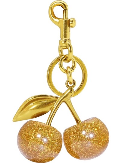 SGIAWETA-1pc Cherry Shaped Keychain - Car Cherry Accessory Keychain, Women On & Valentine's Day (Size: 4.3in/10.92cm X 2.6in/6.6cm, Cherry Size: 1.26in/3.2cm)-Birthdaygift
