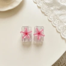 2PCS Cable Data Line Protector, Charging Cable Anti-Breakage, Resin Material, No Battery Required, Suitable For Type-C-Type-C, For Type-C- - 2pcs Deep Pink Plumeria - View 11