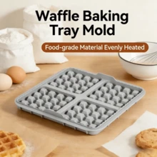 1/2 cái khuôn nướng bánh waffle vuông đa năng, khay nướng chống dính dễ vệ sinh, phù hợp cho hầu hết nồi chiên không dầu 4-7QT, tái sử dụng được, dùng cho bánh waffle kiểu Bỉ, socola, bánh pancake và trứng khối, thiết kế nhỏ gọn, dùng được với máy rửa bát, phụ kiện nhà bếp, dụng cụ nướng bánh cho bếp gia đình - Xem 7