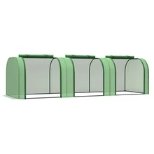 295 X 100 Cm Low Tunnel Greenhouse - Clear - T0001-01-06054 - View 11