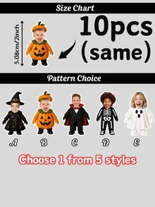 1/10/25/50/100/150pcs Personalized Halloween Photo Cupcake Toppers, Custom Face Photo Design, Easy To Insert Into Cakes, Suitable For Birthdays, DIY Party Lovers, Event Planning, Cake Decoration Dessert Garnish Party Supplies - Multicolor 2 - View 19
