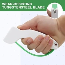 Pengasah Pisau Multifungsi 4-in-1, Alat Pengasah Pisau Baja Tungsten Portabel, Pengasah Pisau Dapur Ringkas, Perlengkapan Berkemah di Luar Ruangan, Batang Pengasah Pisau Manual, Alat Pengasah Serbaguna untuk Dapur, Berburu, Memancing, dan Berkemah - Satu ukuran cocok untuk semua - View 1