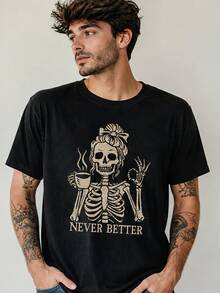 Women T-Shirts - 黑色 - 查看 2