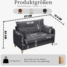 Sofas & Couches - 灰色 - 查看 2