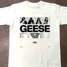 Men's T-ShirtGeese Band The Getting Killed Tour T Shirt Full Size S 5Xl, PLUS SIZE - 白色 - 查看 6