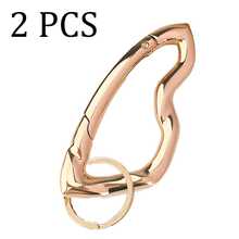 1pc Heavy Duty Punk Rock Keychain With Carabiner Clip, Metal Cross Zinc Alloy, Dog Clip, Suitable For DIY Lanyard, Bag Clip, Dog Chain - Grey - View 15