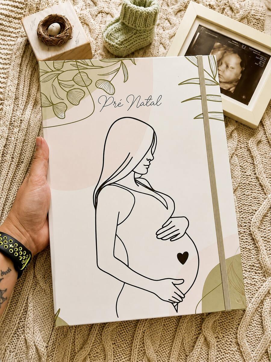 Pregnant Women's Folder For Documents And Exams - Luxury - View 1