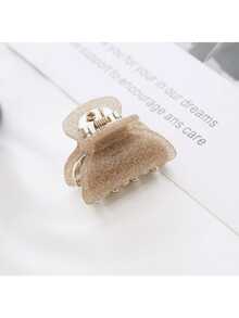Fashionable Versatile Shiny Mini Hair Claw - Multicolor - View 5