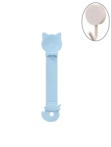 Multifunctional Cat Treat Feeding Spoon, Pet Snack Squeezer With Sealing Clip, Portable Cat Food Bag Snack Dispenser - Multicolor - View 14