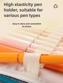 1pc Soft Tip Direct Liquid Acrylic Marker Pen 168 Colors/120 Colors/84 Colors/60 Colors/48 Colors/36 Colors Optional, Storage Bag Packaging, Layerable, Suitable For Colored Pencil Sketching Marker Pens, Suitable For Artist Painting Pens, Used For Making Christmas, Thanksgiving, New Year Gifts, Easter Eggs, Holiday Gifts, Card Making, Metal, Ceramic, Wine Glasses, Halloween Decoration Graffiti Pens, Painting Pens, Coloring Pens - Multicolor - View 6