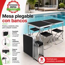 Folding Tables & Chairs - Black - View 7
