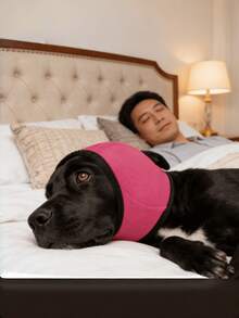 Dog Scarf Pet Headwear, Waterproof Shock-Absorbing Dog Ear Covers, Suitable For Swimming And Relieving Noise-Induced Anxiety, Retractable Cap Design, Applicable For Pet Care, Hematoma, Grooming And Head/Ear Protection - Multicolor - View 5