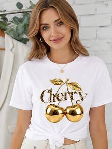 Kvinnor T-shirts - Vitt - Visa 3