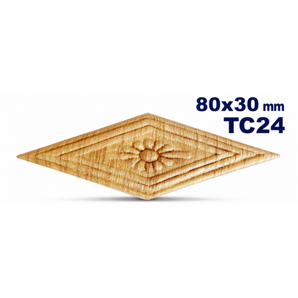 Aplicación decorativa de madera TC24
