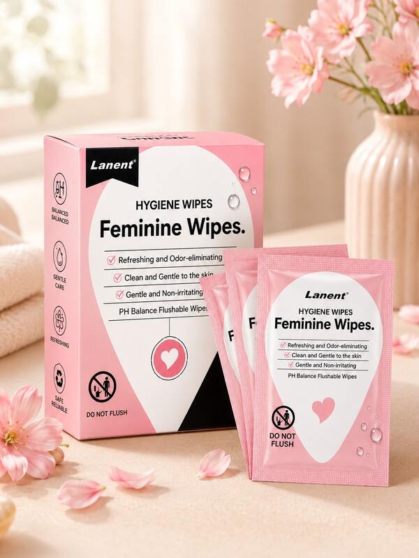 1/2/4 Boxes Portable Feminine Cleansing Wipes, 18/36/72 Individually Wrapped Personal Care Wipes For Purse, Office, Travel, Gym Bag And Everyday On-The-Go Use