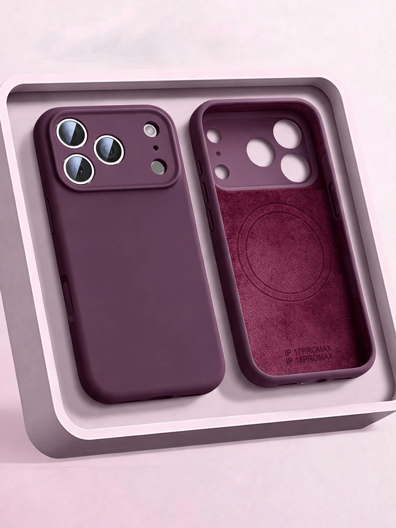 Luxury Liquid Silicone For Magnetic Phone Case Compatible With IPhone 17 ProMax 17 Pro 17 Air 17 16 Plus 15 14 13 12 Pro Max Wireless Charging Skin Smooth Cover