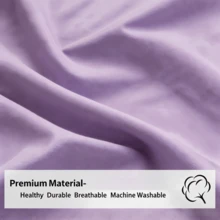 Flat Sheets - Mauve Purple - View 2