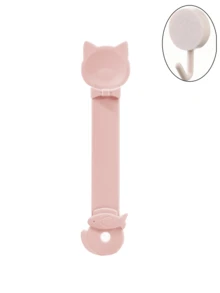 Multifunctional Cat Treat Feeding Spoon, Pet Snack Squeezer With Sealing Clip, Portable Cat Food Bag Snack Dispenser - Multicolor - View 12