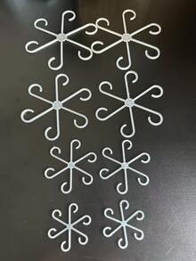 8/4pcs Plant Support Stakes, Climbing Cage, Climbing Frame, Outdoor Potted Plant Support, Indoor Flower Stem Fixing Clips, Gardening Tools, Garden Supplies, Bathroom Accessories, Bathroom Decor Accessories, Outdoor Garden Decor, Decorative Style, Party Decor, Autumn Decor, Home Decor, Room Decor, Halloween Decor, Christmas Home Decor, Back To School, Mini Gadgets - One Size Fits All - View 15