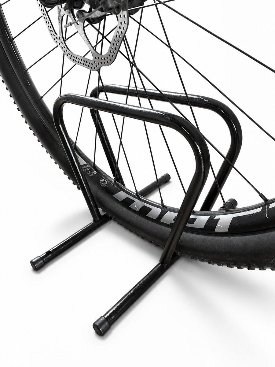 Suporte de Chão para Bicicletas - Preto - Visão 1
