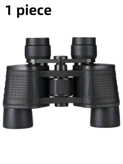 1 pieza V . FAR HD Binocular Negro Telescopio FMC Recubrimiento Multicapa Portátil Ocular Pequeño 20MM Objetivo 35MM Paisaje Observación de Aves Juego de Pelota Concierto Turismo