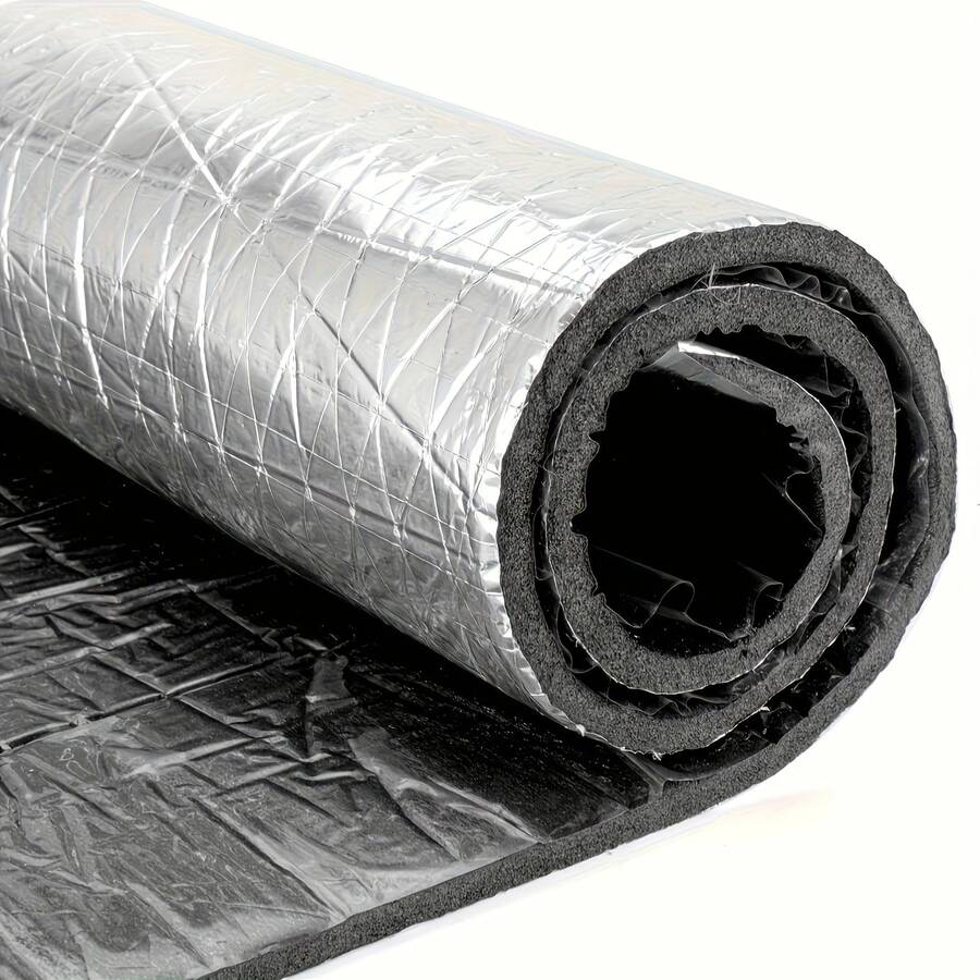 Bantalan Isolasi Panas & Suara Mobil, Peredam Suara dan Bantalan Isolasi Panas, Cocok untuk Kap Mesin, Mesin, Atap, Pintu dan Bagasi Mobil - Permukaan Aluminium Foil - Berbagai gaya - View 1