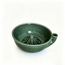 穿孔陶瓷莓果碗，自清洗莓果洗滌陶瓷碗，7英吋穿孔陶瓷莓果籃，旋轉功能自旋渦流陶瓷莓果洗滌碗，廚房檯面水果沖洗碗 - 彩色 - 查看 13