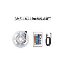 RGB LED Strip Lights 24 Key Remote Control USB Powered Color Changing Light Strip For Bedroom TV Backlight Home Decoration - 24K-3535RGB - View 13