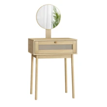 Furniture Natural 60 X 50 X 128 Cm - Oak - View 7