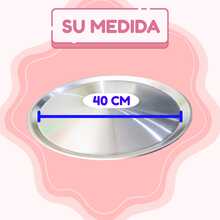Pizza Baking Pan & Pizza Molds - Silver - View 2