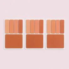16-Card Colorful Transparent Sticky Notes Set, 4 Index Tabs And 1 Large Memo Note Per Card, Writable Removable Waterproof Page Markers For Books, Planners, School And Office,Back To School Season - one-size - View 18
