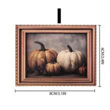1pc Fun And Creative Halloween Wooden Ghost-Shaped Photo Frame Fridge Magnets - Suitable For Halloween, Christmas, Bathroom, Kitchen, Party, Home, And Dining Room Decor, As Well As Fridge Decoration And Birthday Or Holiday Gifts. - Multiple Styles - View 14