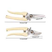 1pc Gardening Shears, Flower Scissors Set, Pruning Shears, Gardening Tools, Suitable For Shrubs, Roses And Fruit Trees, Can Be Used In Flower Shops, Yards And Orchards - Pruning Shears - View 9
