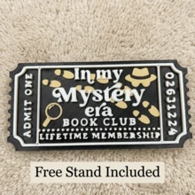 Book Club Decorative Ticket Tokens - 8 Unique Aesthetic Scroll Style Decor, Suitable For Bookshelves, Desks And Reading Corners, Durable Plastic Collectible Tokens, Perfect Gift For Book Lovers And Readers - A - View 20