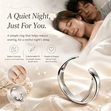 Anti-Snoring Ring, S,M,L Sizes, Designed To Solve Snoring Problems, Effectively Relieve And Improve Snoring Symptoms, Help You Sleep Better And Improve Sleep Quality, Back To School, Halloween, Suitable For Everyone, Massage, Massage Tool, Relaxation Method - Multicolor - View 5