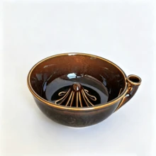 穿孔陶瓷莓果碗，自清洗莓果洗滌陶瓷碗，7英吋穿孔陶瓷莓果籃，旋轉功能自旋渦流陶瓷莓果洗滌碗，廚房檯面水果沖洗碗 - 彩色 - 查看 14