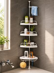 Bathroom Shelves & Corner Shelves - White - View 8