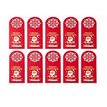 10pcs Felt Cutlery Bag Set For Christmas Parties | Reusable Cutlery Holder Set | Holiday Cutlery Roll For Thanksgiving, Easter, And Halloween | Holiday Table Decor, Birthday, And Shower Gift Ideas - Multicolor - View 10